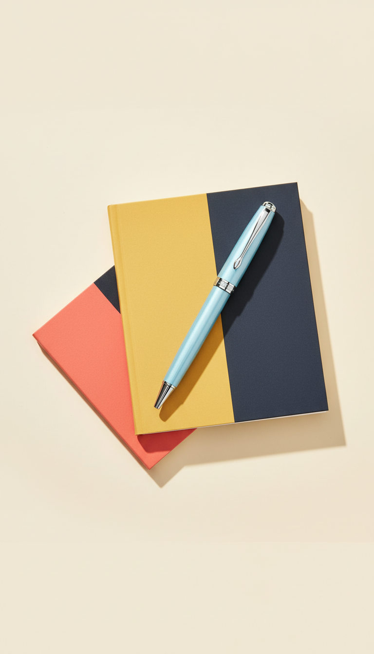 Lacquered Rollerball Pen Vibrant Finish